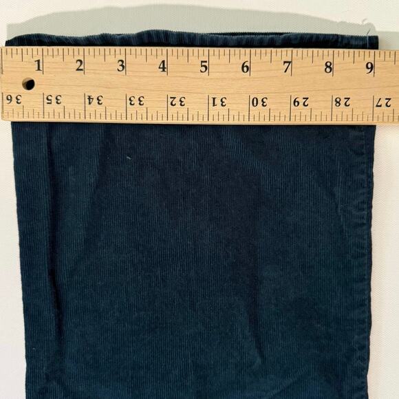 Eddie Bauer Women’s 16 Teal Blue Corduroy Pants Curvy Bootcut Mid Rise - Picture 8 of 9